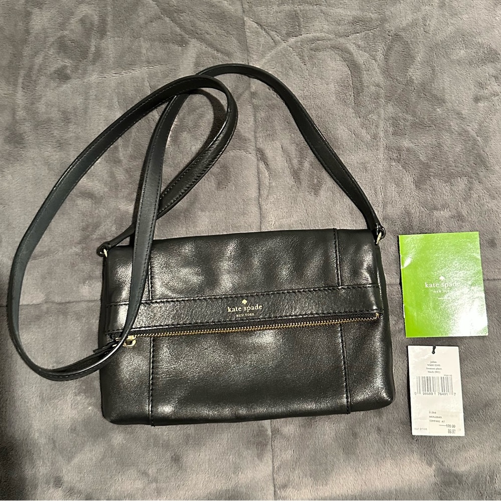 Kate Spade Julian Crossbody Purse Black